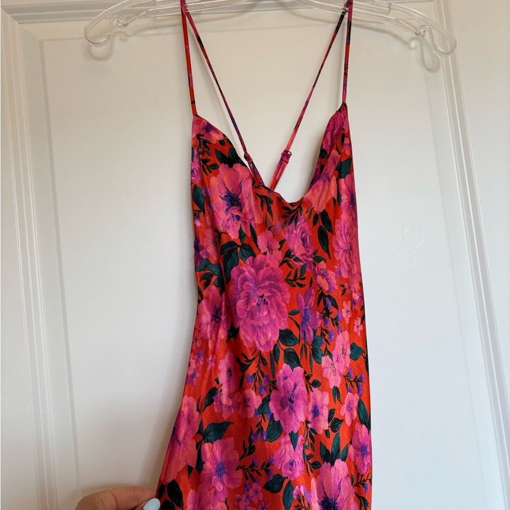 Floral midi Dress